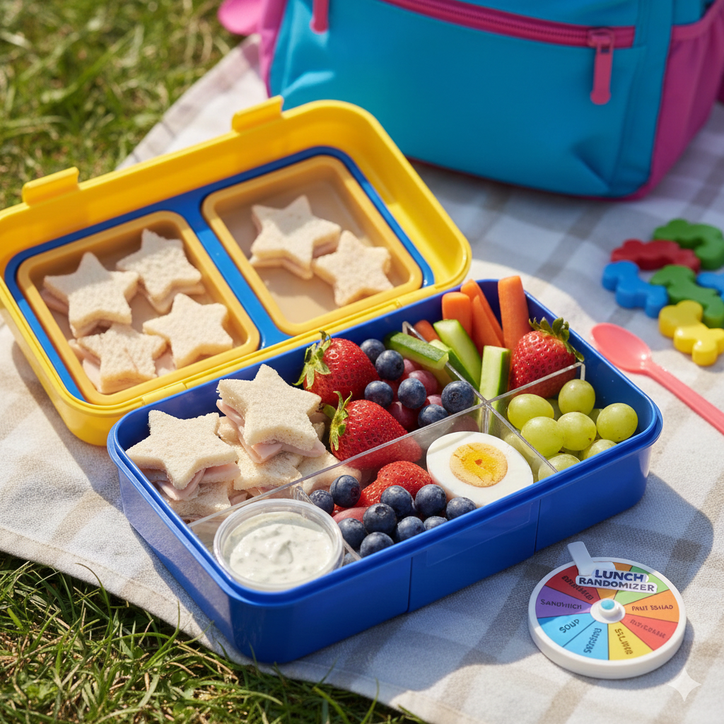 The Lunch Randomizer.
A Picky Eater’s Worst Enemy