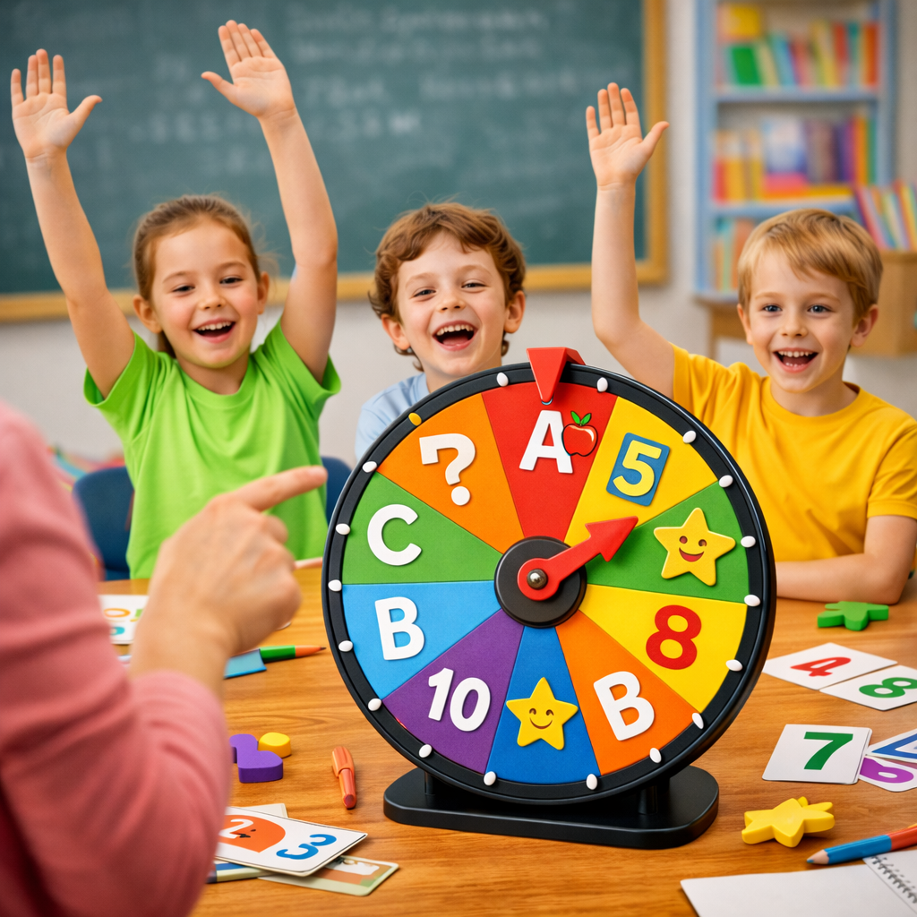learning spinning wheel for classroom