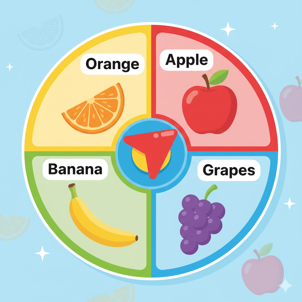 Fruit wheel for kids